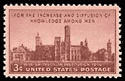 Scott #943, 3¢ Smithsonian Institution stamp of 1946