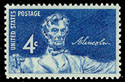 Scott #1116, 4¢ Lincoln Sesquicentennial stamp of 1959